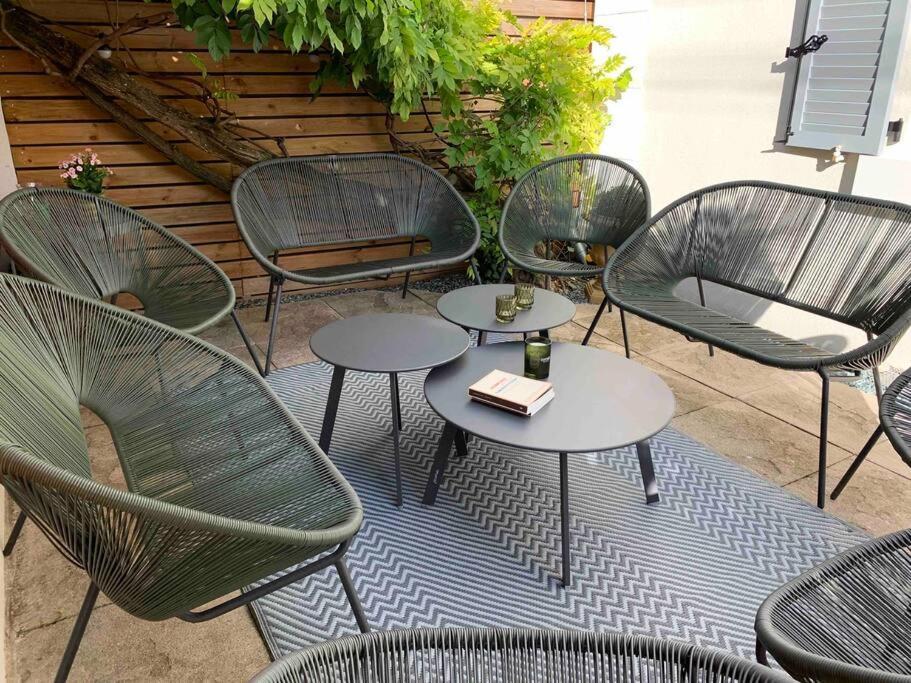 Joli T2 Jardin Parking Proche Gare Centre Ville Dijon Ngoại thất bức ảnh